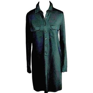 Lauren Ralph Lauren Popover Shirt Dress S Minimalist Sophisticated Preppy Travel